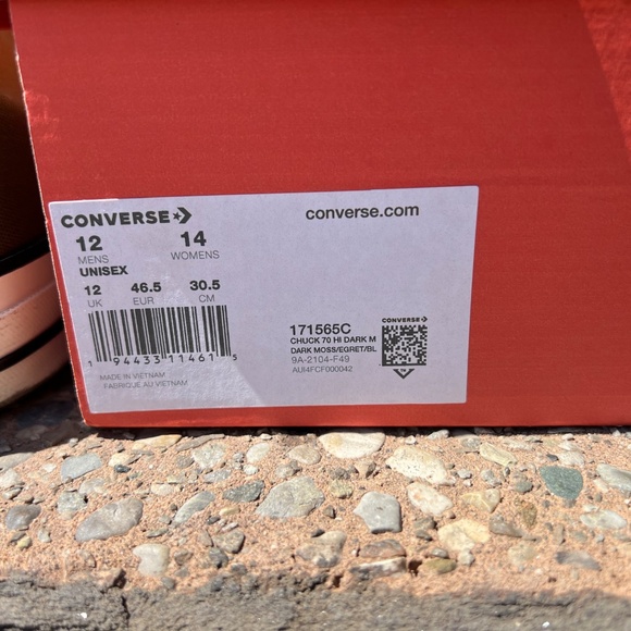 Converse Chuck 70 High 'Dark Moss' Size 12 - Picture 6 of 9